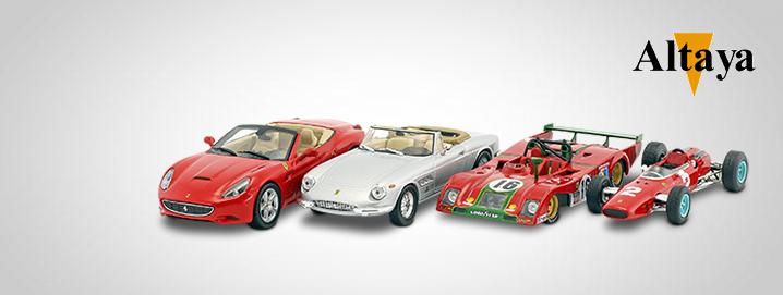 Altaya %% SALE %% Ferrari roads, racing and 
Formula 1 model cars from 4,95 €